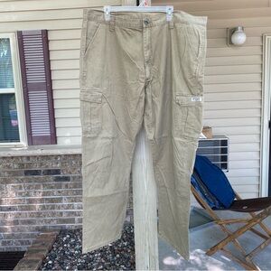 Wrangler Cargo Khaki Pants 42x32